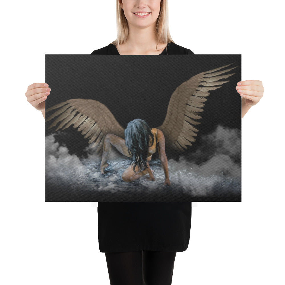 FALLEN ANGEL (II) Series Digital Art photo Canvas