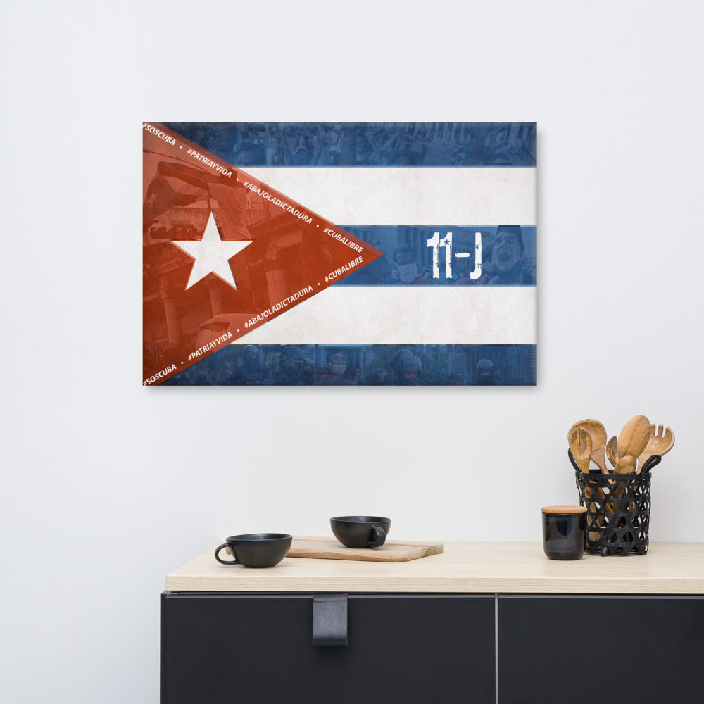 CUBA Flag | Bandera Canvas