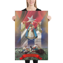 Load image into Gallery viewer, Virgen de La Caridad del Cobre Print Canvas
