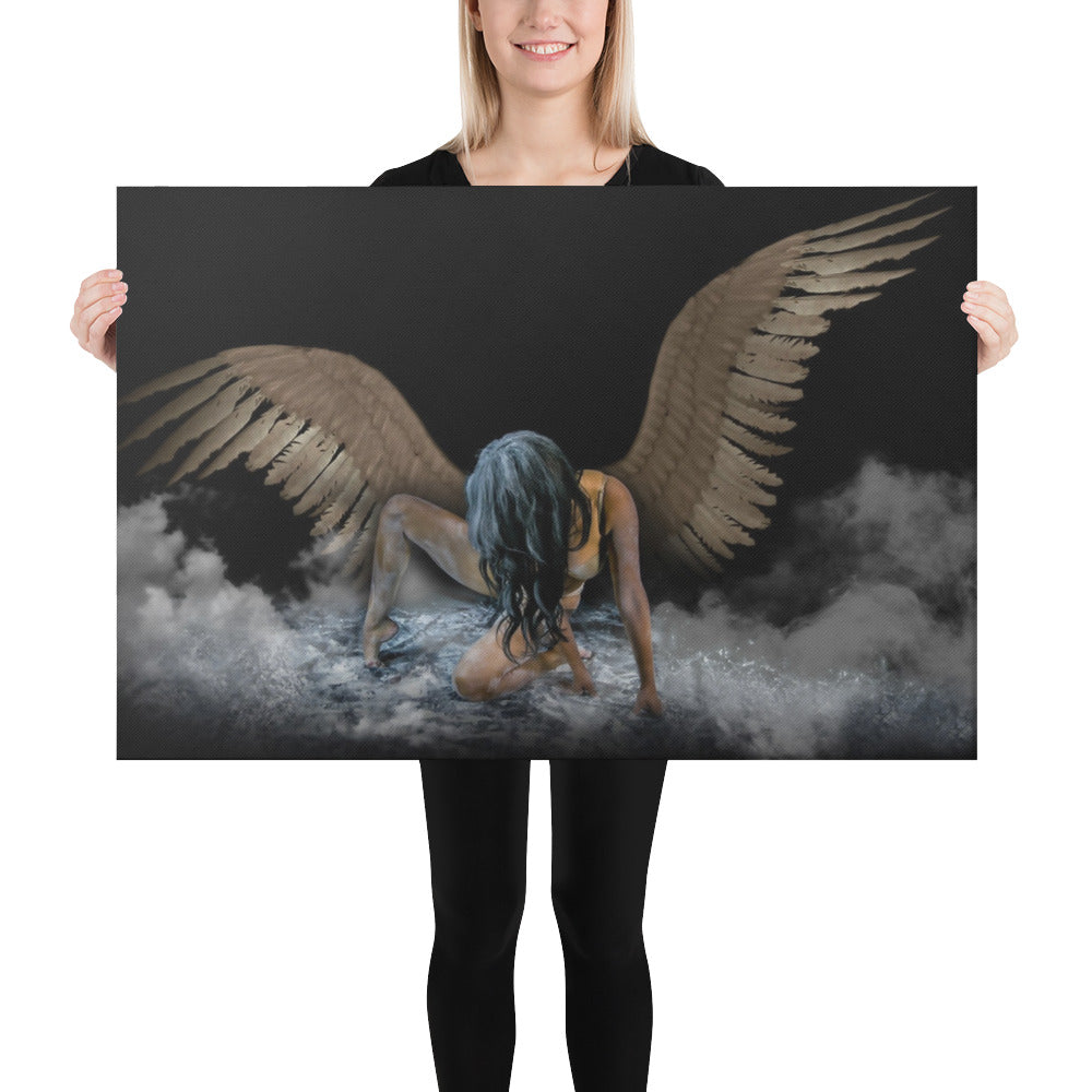 FALLEN ANGEL (II) Series Digital Art photo Canvas