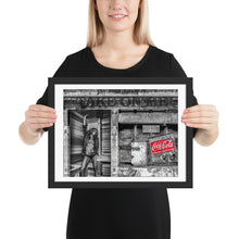 Load image into Gallery viewer, Girl on the Havana Ruins | Original Framed poster
