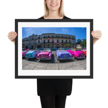 Load image into Gallery viewer, HAVANA CLASSIC COLOR CARS | Framed poster
