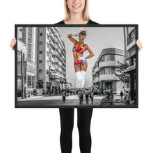 Load image into Gallery viewer, Digital ART Havana The March to Capitalism | Framed poster
