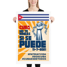 Load image into Gallery viewer, CUBA NO TE RINDAS | Poster
