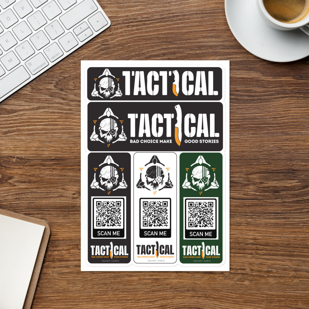 TACTICAL GEAR | Sticker sheet