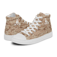 Load image into Gallery viewer, TACTICAL DESERT CAMO MEN’S | high top canvas shoes
