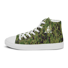 Load image into Gallery viewer, TACTICAL FOREST CAMO MEN’S | high top canvas shoes

