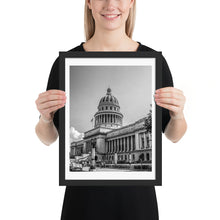 Load image into Gallery viewer, Capitol HAVANA original photography | Framed photo paper poster
