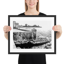 Load image into Gallery viewer, HAVANA Malecón | Framed photo paper poster

