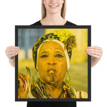 Load image into Gallery viewer, OLD Lady Cigar | Framed photo paper poster
