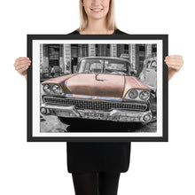 Load image into Gallery viewer, HAVANA CLASSIC CARS II Original photography Framed poster

