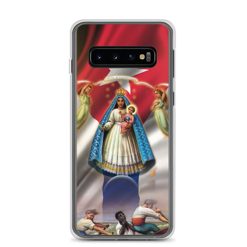 Virgen de La Caridad del Cobre print Samsung Cases