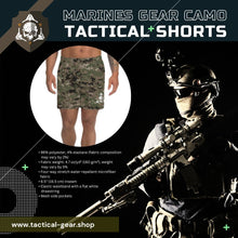 Load image into Gallery viewer, TACTICAL MARINES CAMO Men&#39;s Athletic Long Shorts
