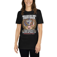 Load image into Gallery viewer, Don&#39;t Mess with USA | Short-Sleeve Unisex T-Shirt
