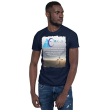 Load image into Gallery viewer, HOPE | romanos 5:8 editable | UNISEX Short-Sleeve T-Shirt
