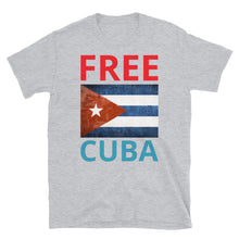 Load image into Gallery viewer, FREE CUBA FLAG Short-Sleeve Unisex T-Shirt
