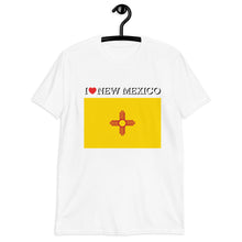 Load image into Gallery viewer, I LOVE NEW MEXICO STATE FLAG Short-Sleeve Unisex T-Shirt

