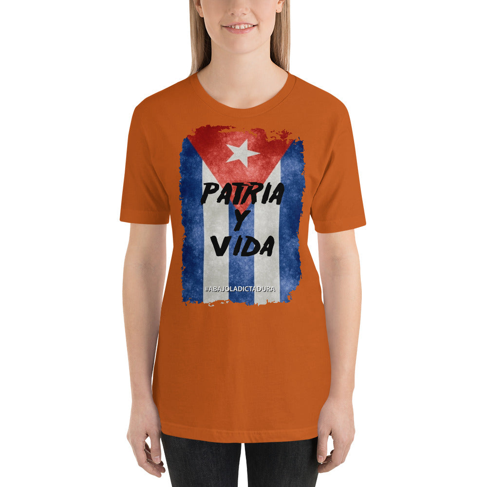 WOMAN PATRIA Y VIDA | Short-Sleeve Unisex T-Shirt