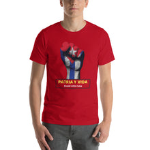 Load image into Gallery viewer, STAND WITH CUBA | Short-Sleeve Unisex T-Shirt
