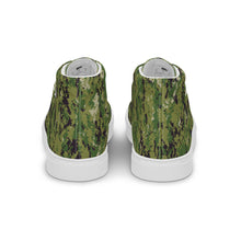 Load image into Gallery viewer, TACTICAL FOREST CAMO | Women’s high top canvas shoes
